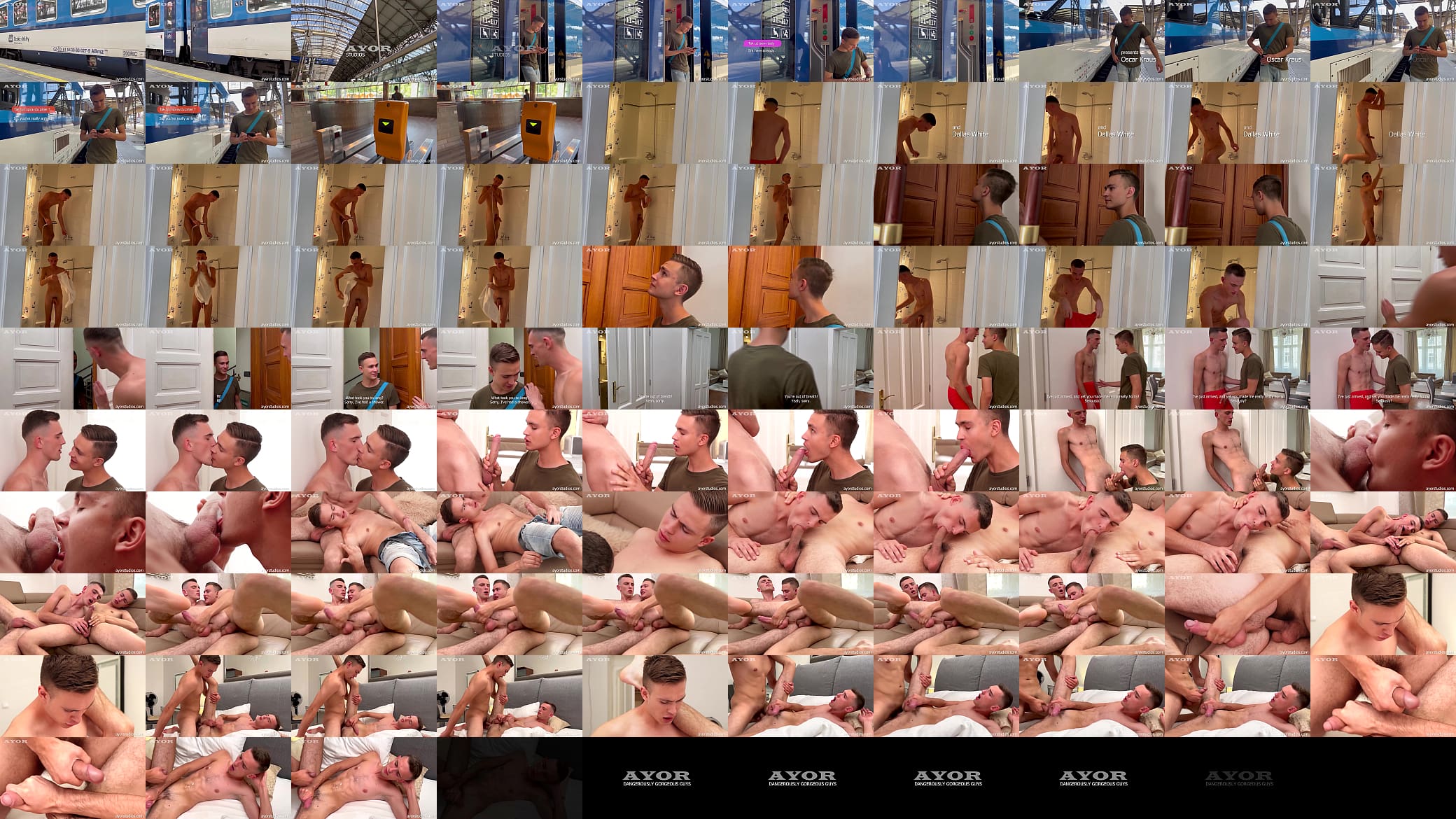 Monster dicked pal takes every inch of his horny city visitor! 预览图
