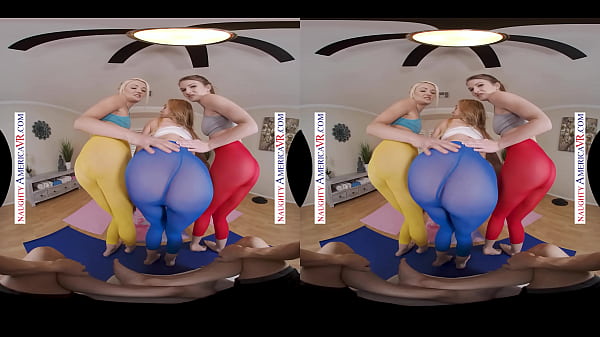 Download Video - Naughty America - Aiden Ashley&comma; Ashley Lane&comma; & Zoe Sparx get an even deeper stretch after their yoga session