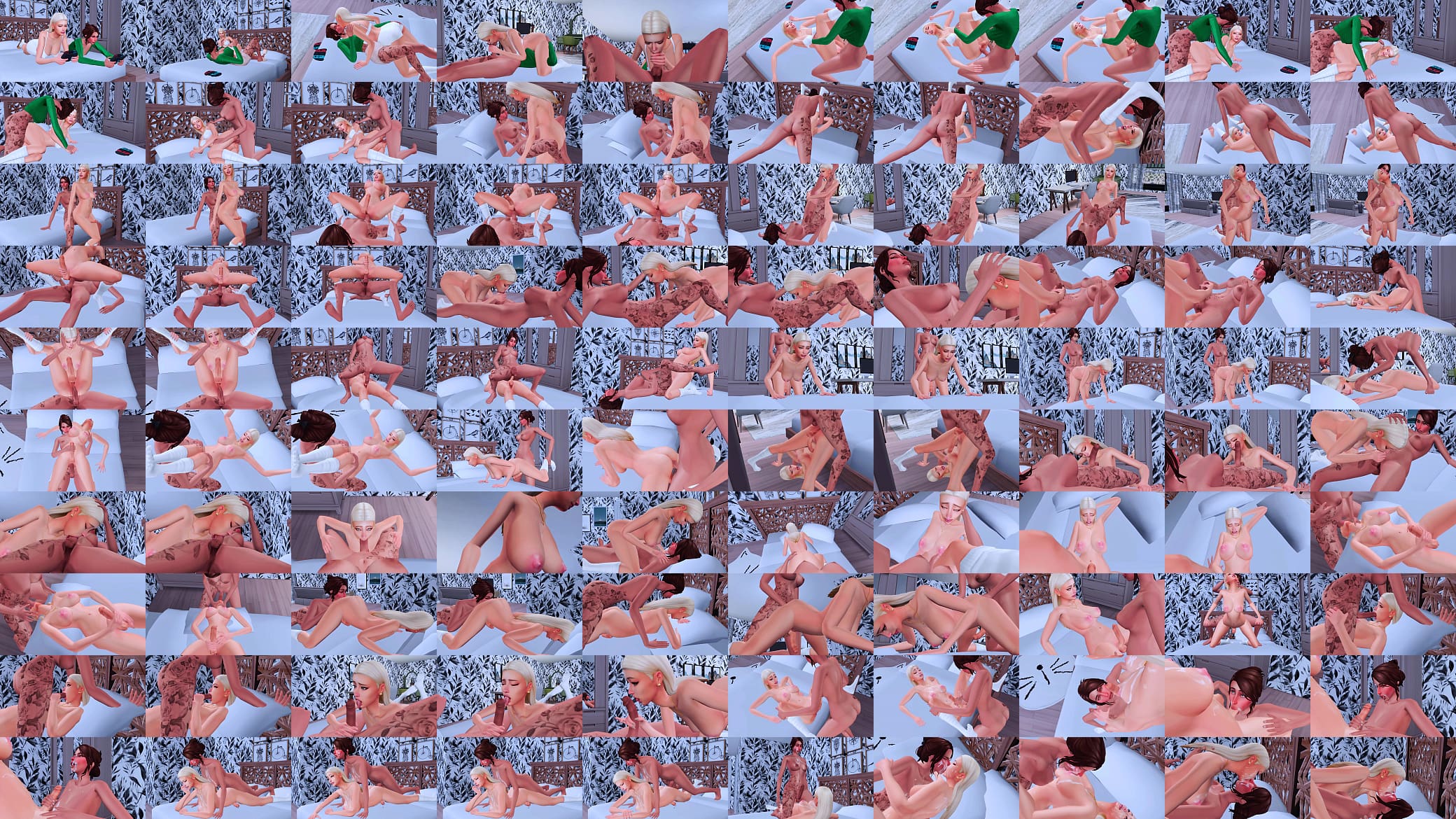 FUTA STEPSISTER FUCKED GAMER&#039;S STEPSISTER HARD IN A BIG ASS (SIMS   ANIME HENTAI   SFM) 预览图