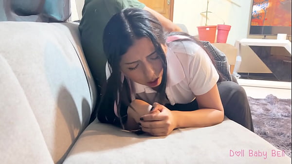 Spanking spoiled stepdaughter for failing all subjects