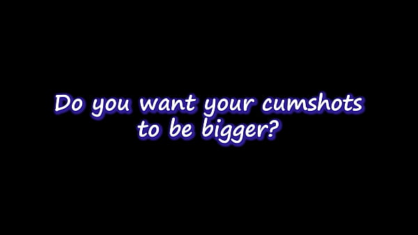 How to get bigger cumshots! Our cumshot training video is out now!