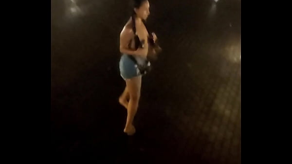 Leyne Rodriguez. Blowjob to my best friend under the rain