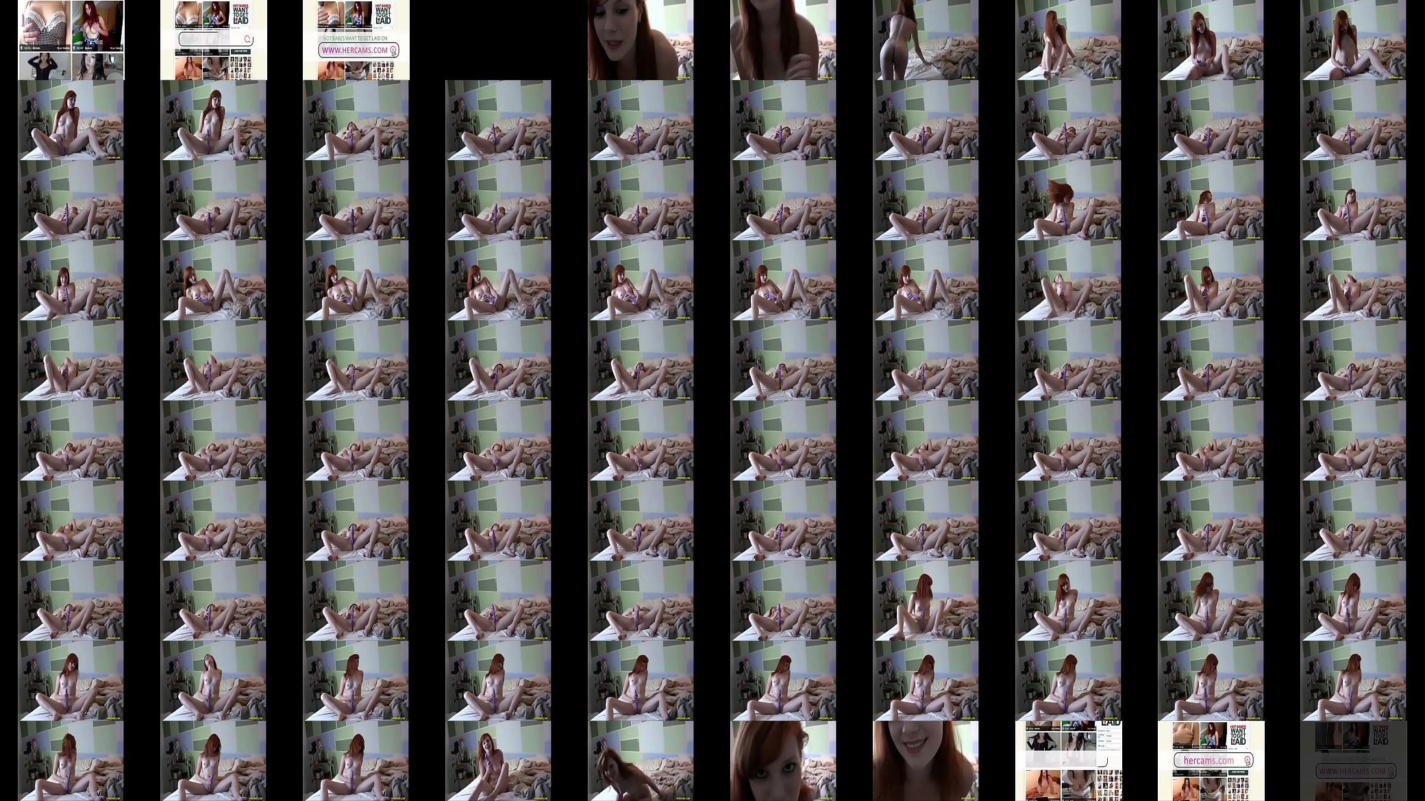Hot redhead masturbating on her webcam 预览图