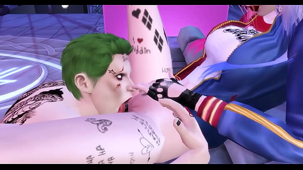 The Joker And Harley Quinn - 3d Hentai Rough Sex Scene