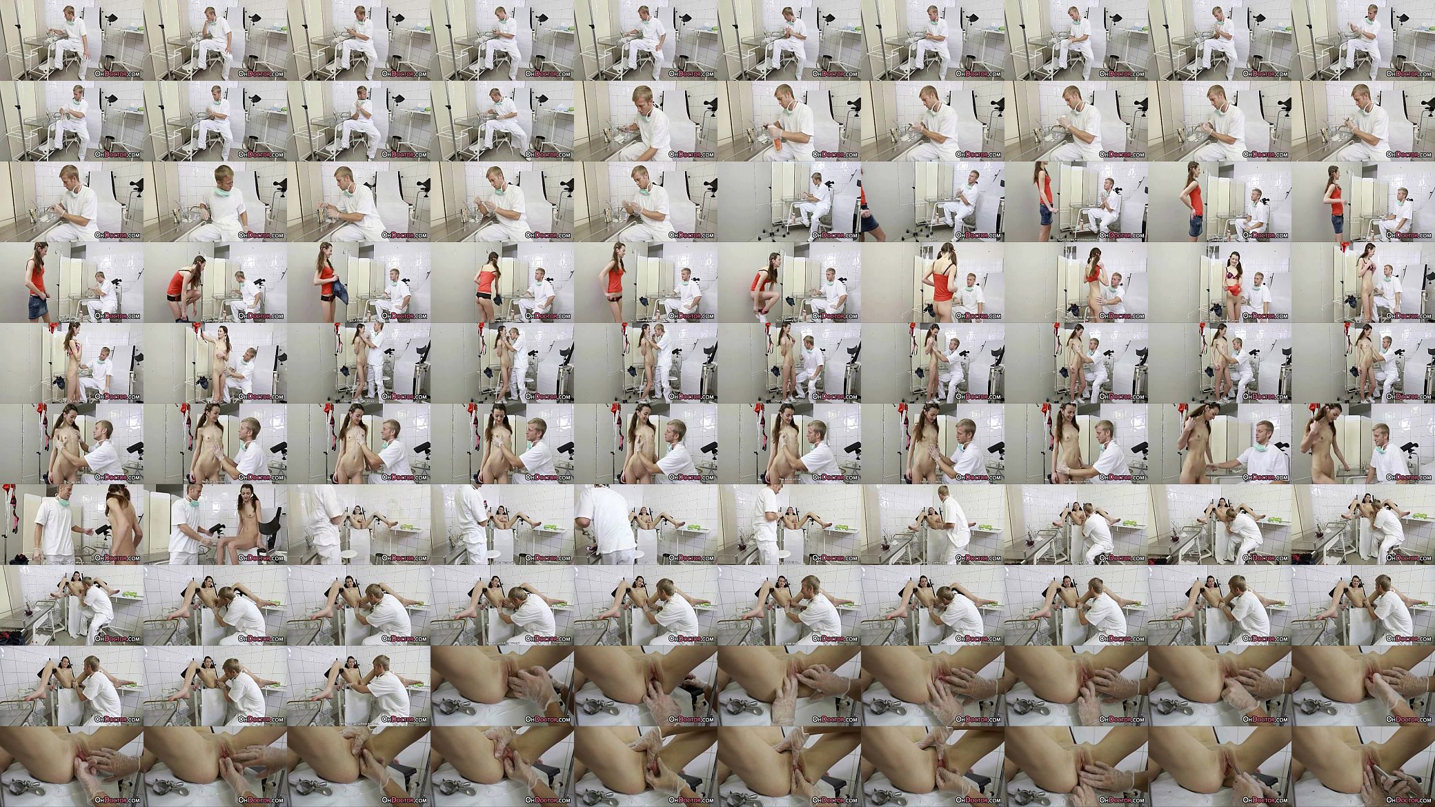 Young Daria Takes Clothes Off And Spreads For Gynecologist 预览图