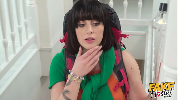 Download Video - Fake Hostel - Cum and Orgasm Squirt pranks turn into an anal creampie love story for short hair babe