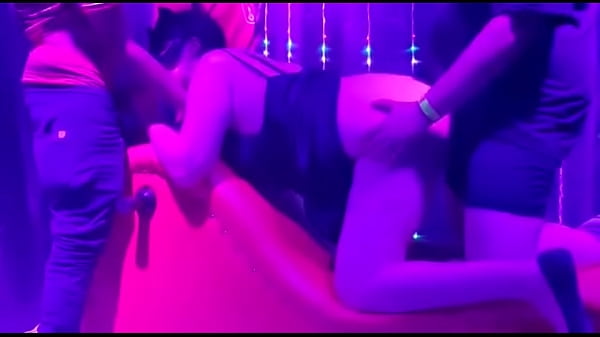 Enjoying the night at the nightclub