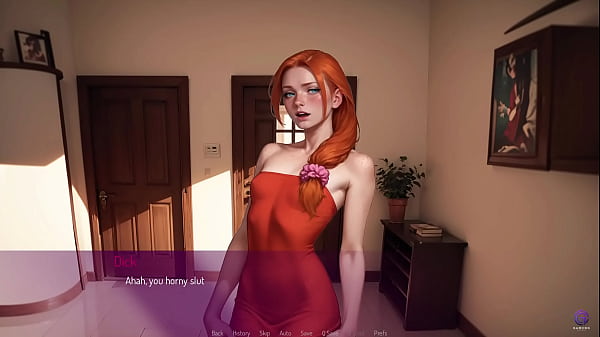 My Redhead Wife Trying Rough Deepthroat Live Online - 3D Hentai Animated Porn - Mila Ai