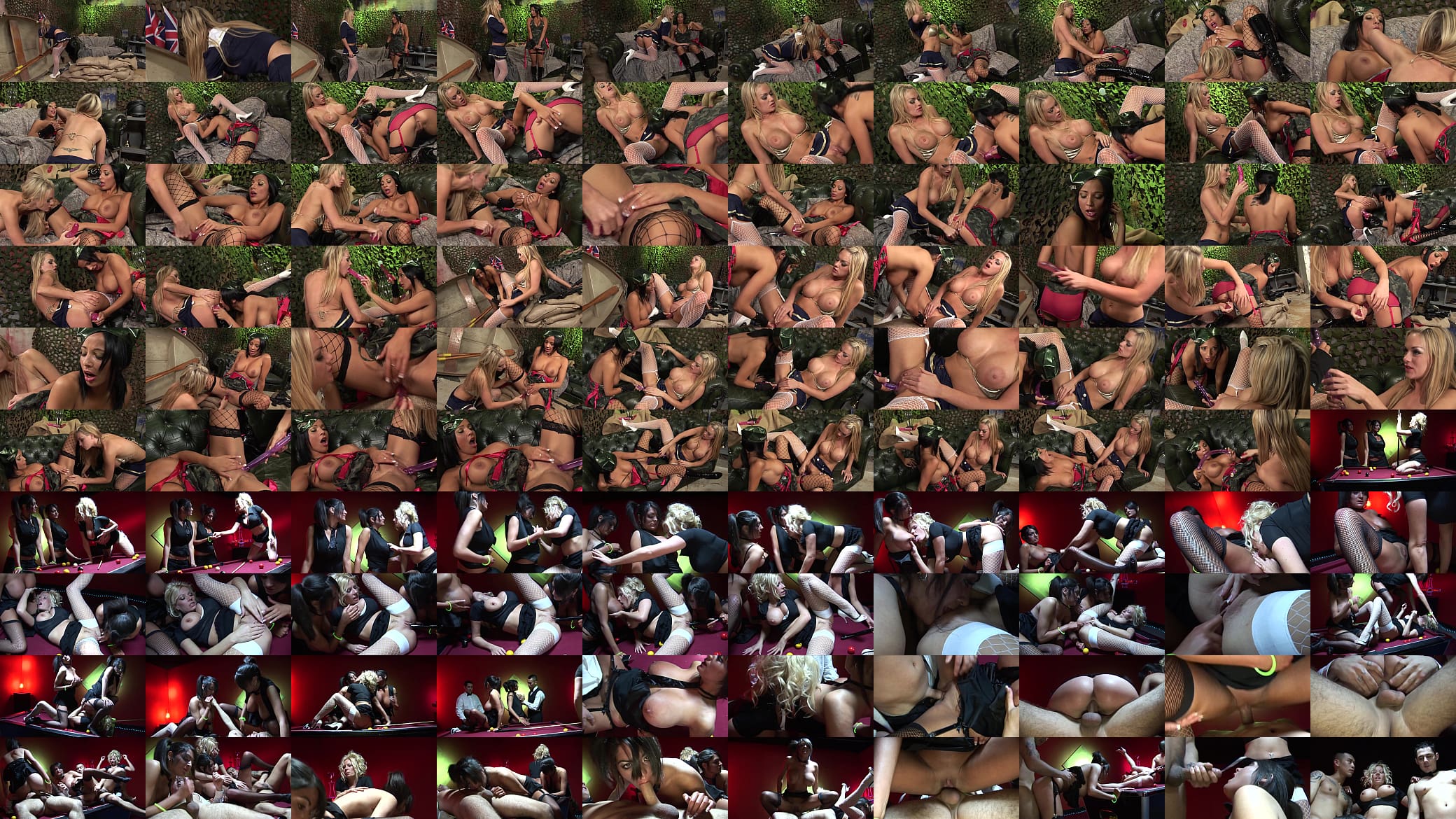Being in such close quarters with other sweaty girls have made Paige Ashley crave nothing... 预览图