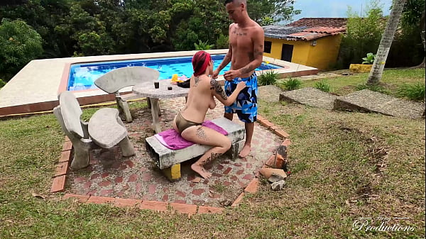 fucklicking young couple