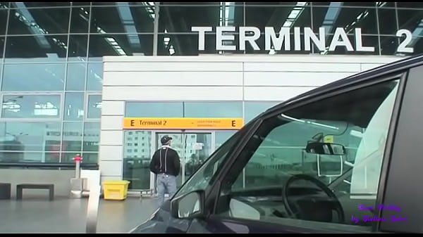 He goes to the airport to pick up his girlfriend and then immediately fucks her in the car