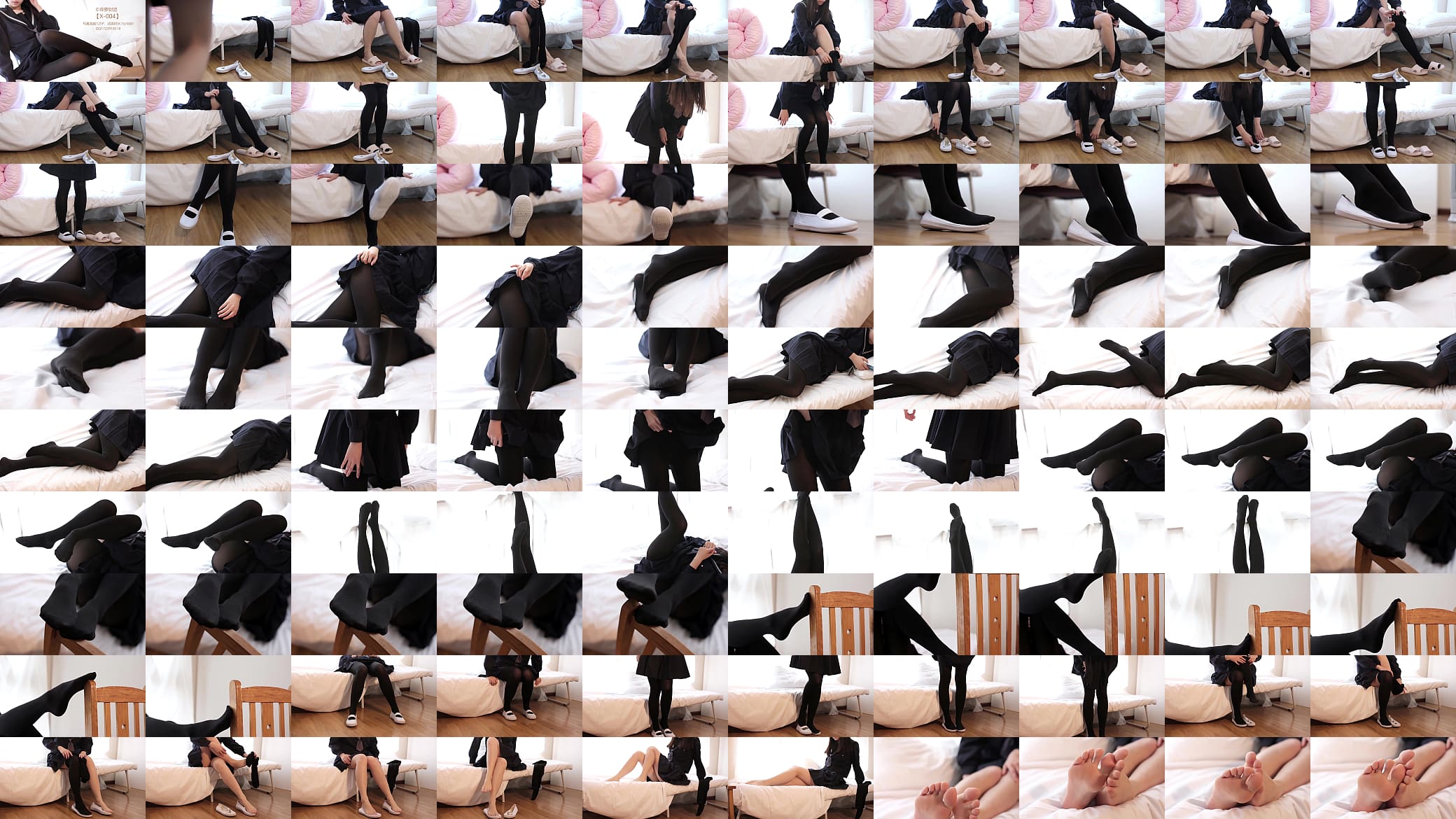 Young beauty in black pantyhose, kawaiilegs 预览图