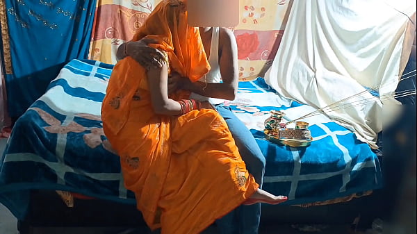 Karwa chauth special Indian cauple honeymoon