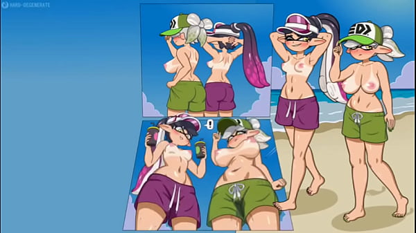 Download Video - Futanari Splatoon en la playa hot