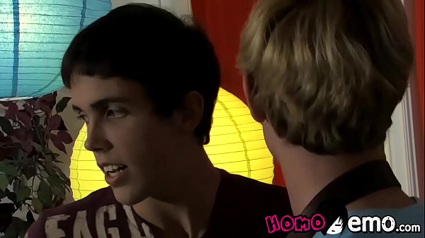 Download Video - Hardcore fuck with two young emo dudes who love some anal