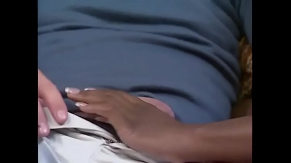 Black girl wet pussy deep throat a white guy on brown couch