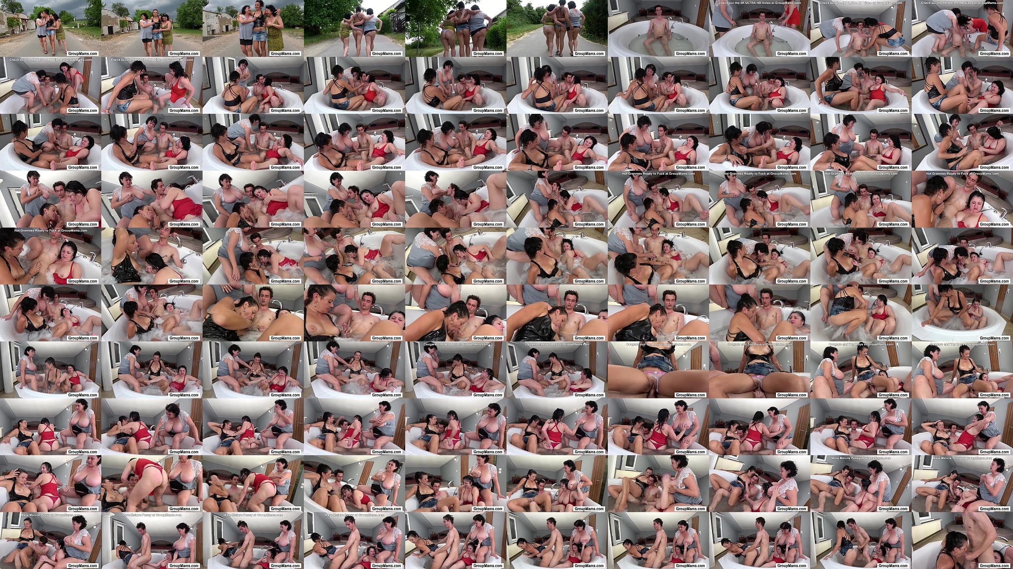 Chubby cougars fucking in the hottub 预览图