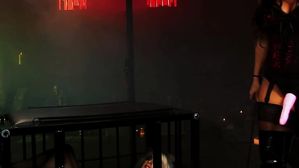 Kerry Louise And Paige Fox Have Hardcore Lesbian Sex In The Dungeon