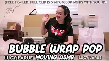 “Bubble Wrap Pop Moving ASMR”