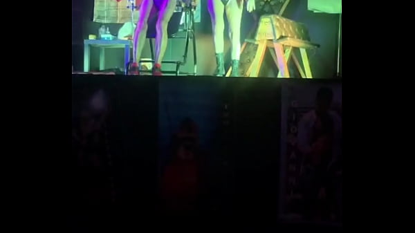 Lisbon erotic festival, Yelene Vera and her submissive Angelo extreme domination makes it fine