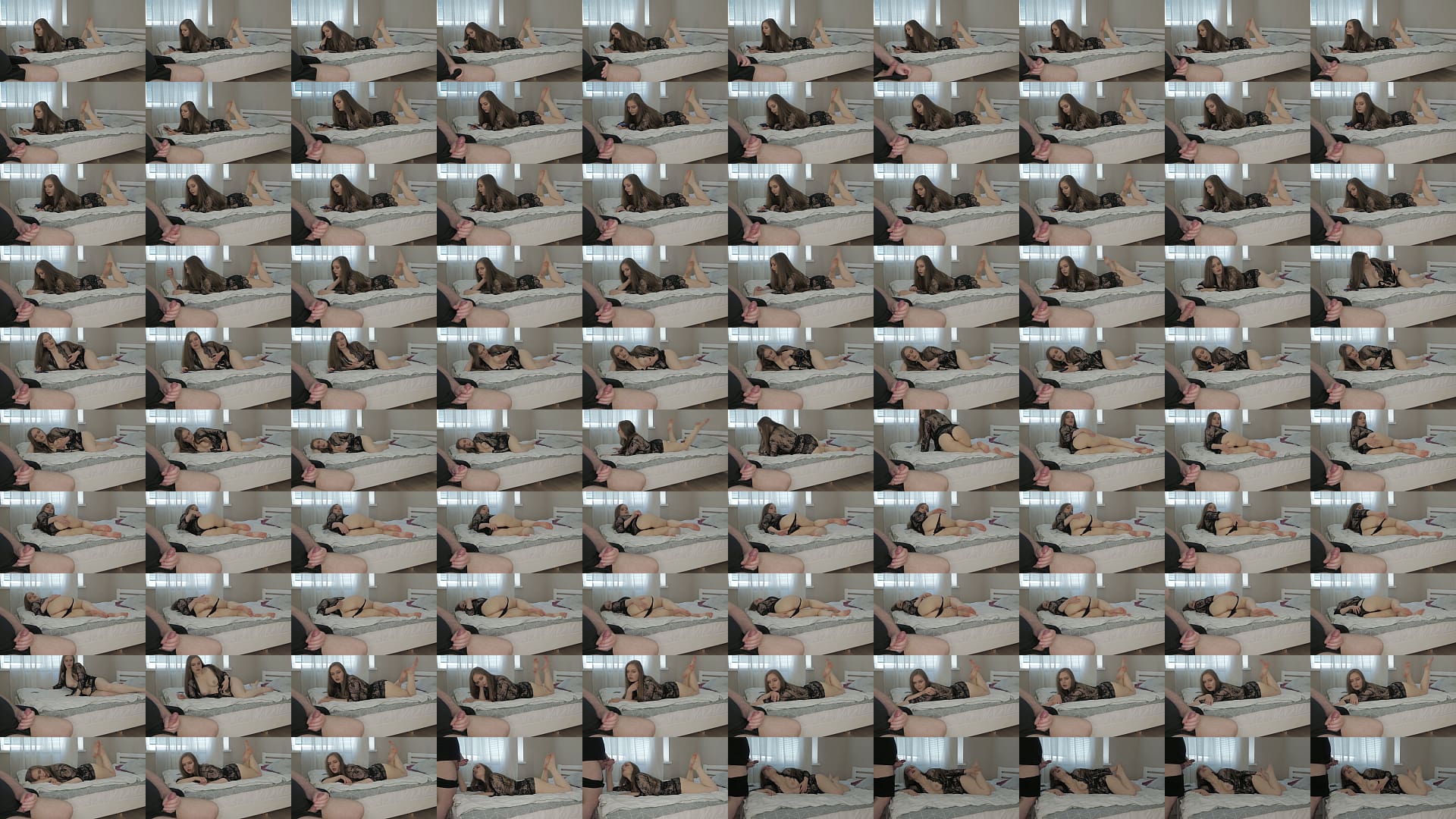I Masturbate in Front of My Step Mom While She Shows Me Her Big Tits and Ass and Cum On Her Face 预览图