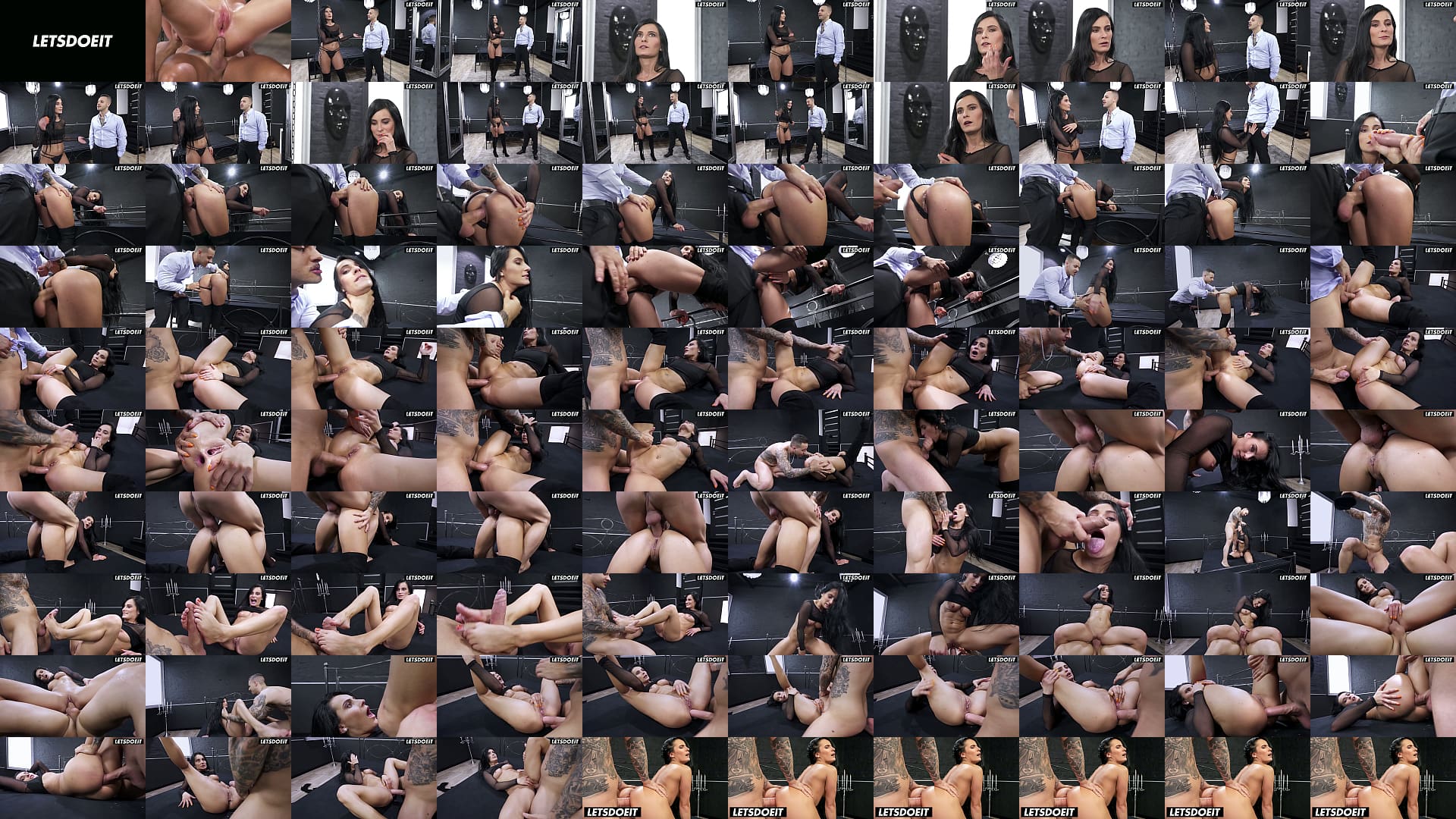 Petite Brunette Lexi Dona Gets Every Hole Stretched in Rough Anal Session 预览图