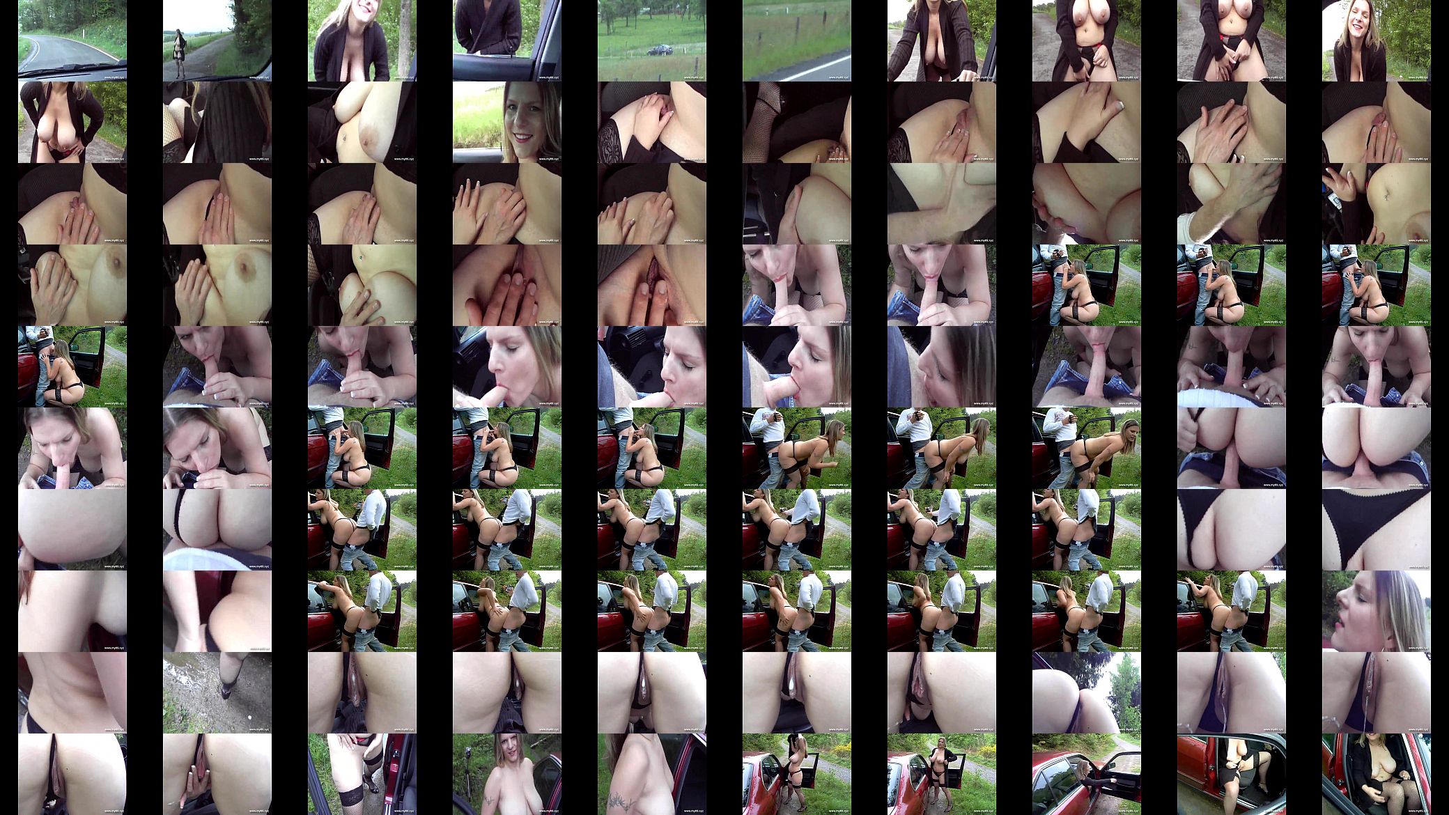 Beautiful busty german milf fucked outdoor BIG ASS &amp; TITS 预览图
