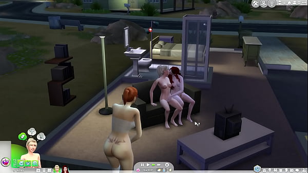 Lesbian strapon The sims 4 65 sec