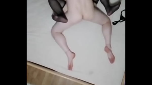 Horny wife in stockings