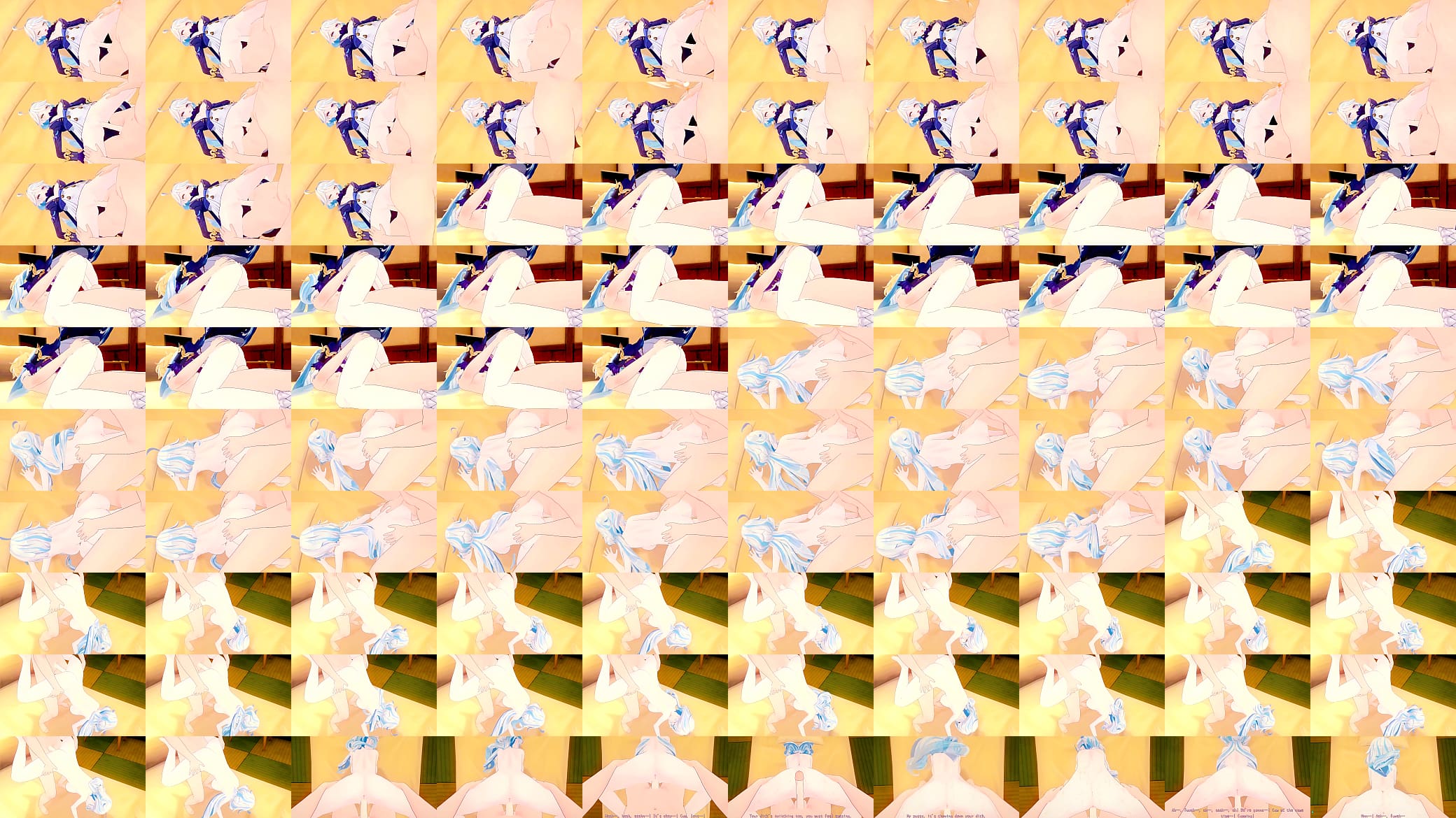 Furina Surprise Birthday Sex - Genshin Impact Hentai Compilation 预览图