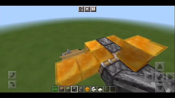 How to make a bomber plane in minecraft from RAMDOMCRAFT PE