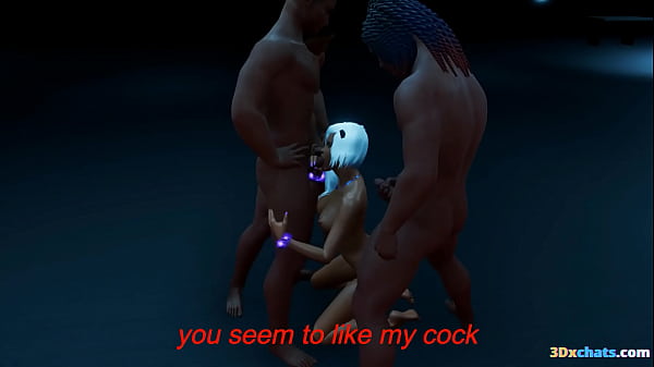 Jeune fille obtient sa bouche remplie par 3 BBC Partie 1