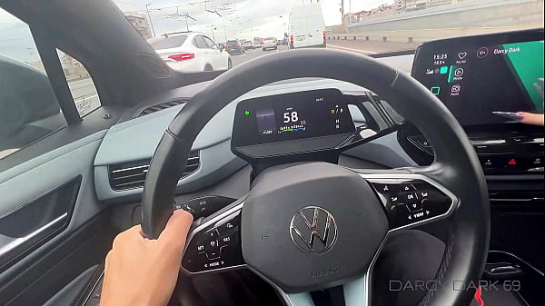 FUCKING IN A CITY TAXI WITH A DRIVER