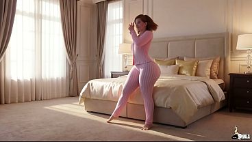Mrs. Keagan Sexy Hotel Twerk Dance