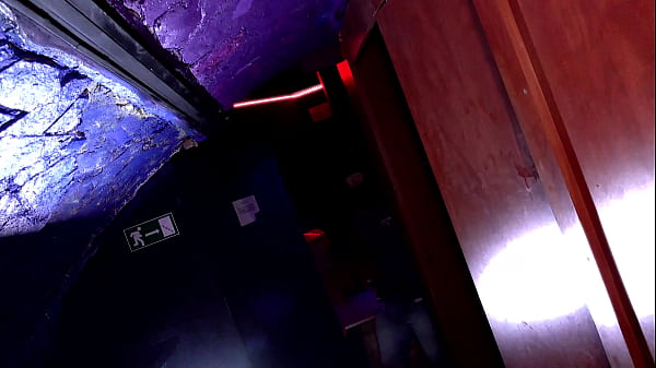 Blowjob with a stranger in the "Glory Hole" room