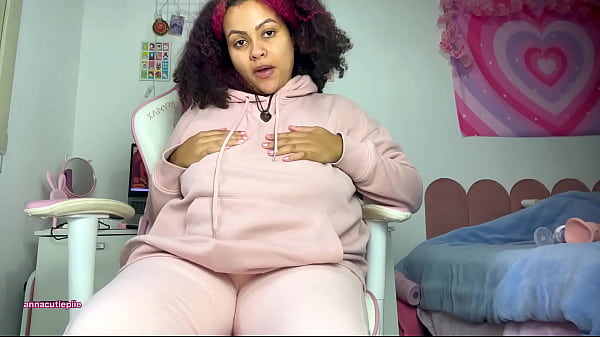 Cumming on her body and tits with ultimate tease and cock play with balls massaging super hot handjob