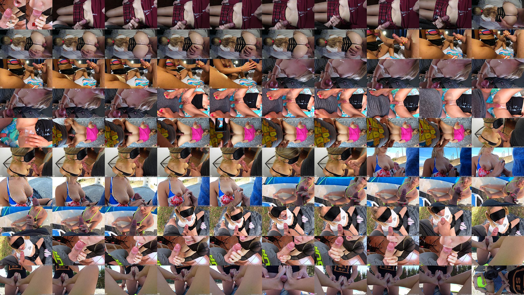 &quot;2 Loads In 1 Minute&quot; Cumpilation Vol. 2 - 12 Double Cumshot Scenes - YummyCouple Cumshot Compilation 预览图