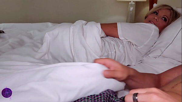 Stroking It To Stepmommy's Tits