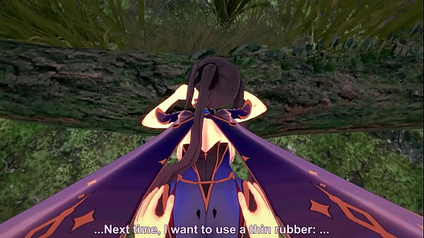 Download Video - Mona fucking in the forest &vert; Genshin impact