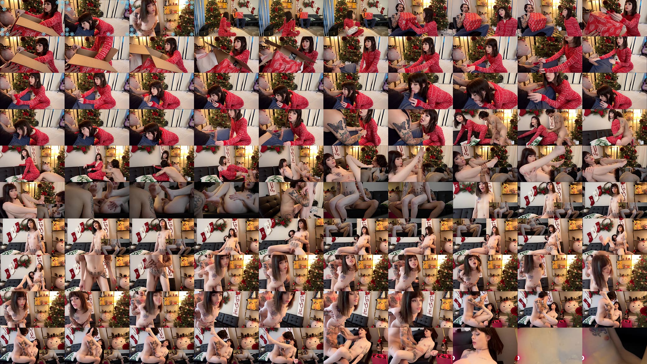 I TRICKED My Lil Slutty Step-Sis For Christmas.. IT WAS MY DICK! - t-girl Mind Break Under The Tree 预览图