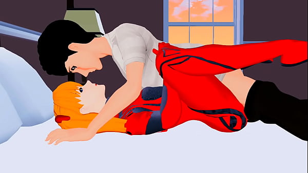 Oogabooga153 - Shinji und Asuka haben Sex, nachdem sie einen Engel besiegt haben.