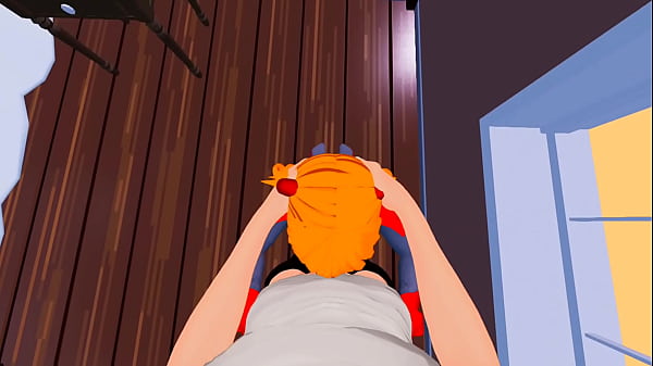 Shinji and Asuka fucking after defeating an angel