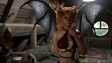 Angels Love [ FUTA Hentai Game ] Ep.1 REDHEAD lesbian turned into FUTANARI to do DOUBLE COCK STROKING !
