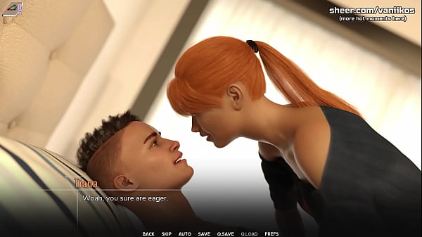 Hot Redhead Babe With A Perfect Body Rides A Big Cock And Gets Her Tight Little Pussy Creampied | Taboo University(Steam game) | 3D Animated Hentai Game | Part #10