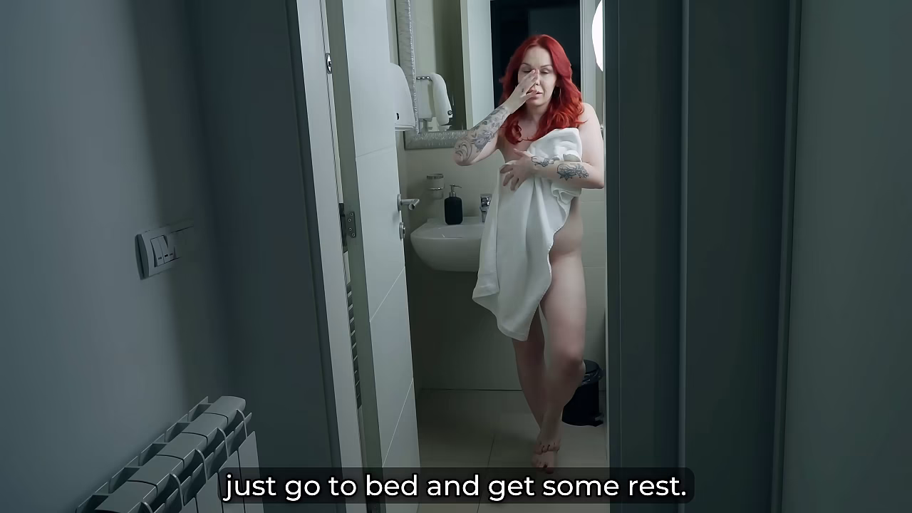 Step Mom'_s Viagra Mix-Up: Stepson Fucks Her in Hotel Share Bed