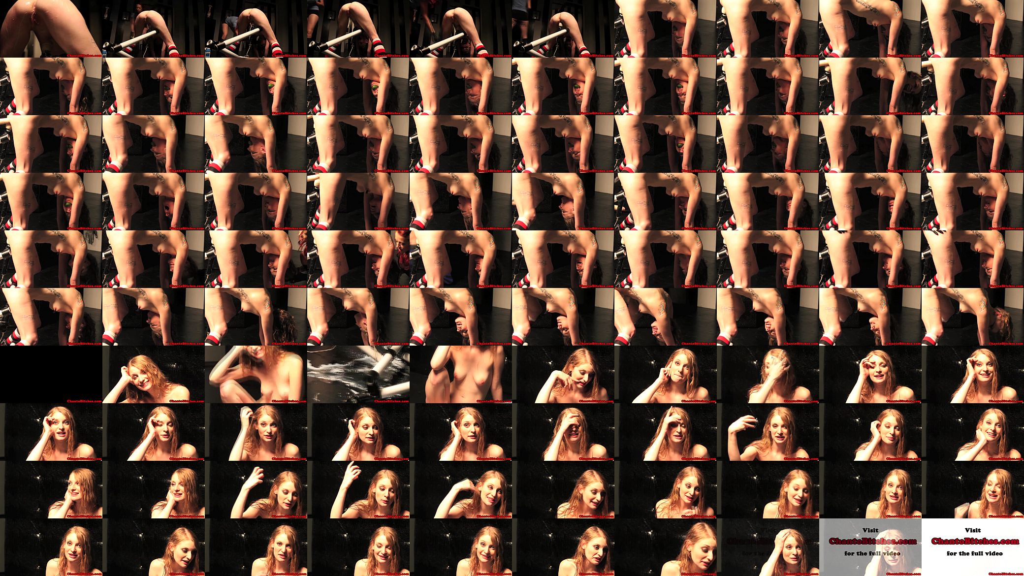 Lezdom mistresses blonde sub punishment 预览图