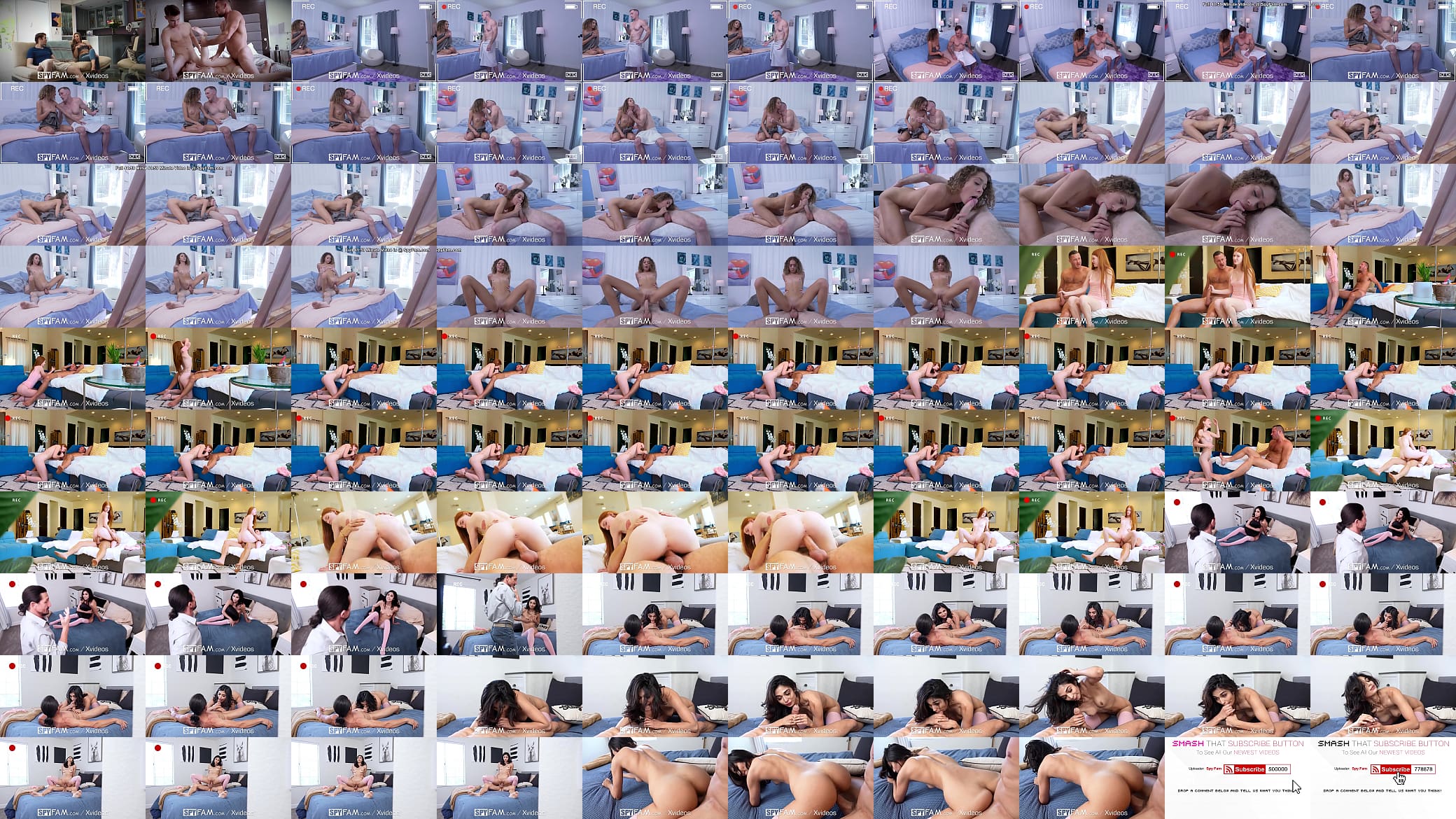 SPYFAM Multiple Step Family Siblings Get Fucked Compilation 预览图