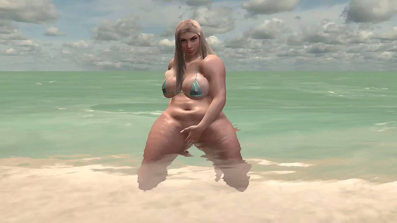 Curvy Tourist Loves BBC l 3D Animation Hentai Uncensored