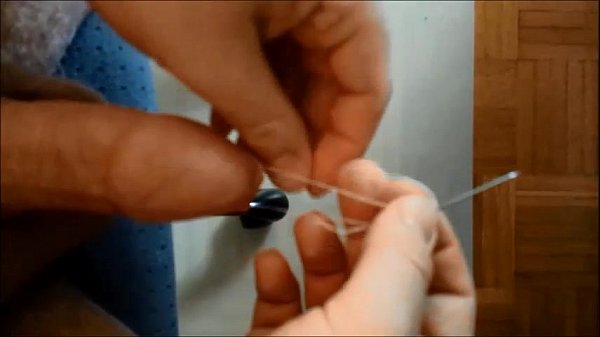Zunähen fertig