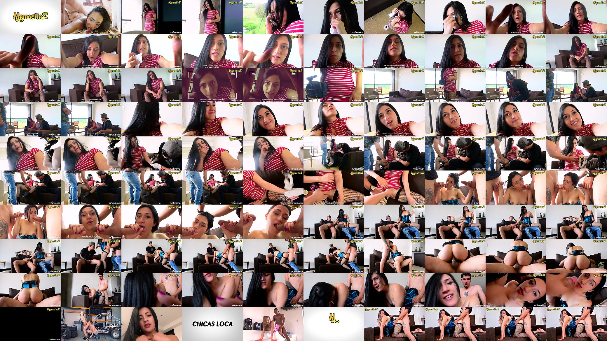 MAMACITAZ - Fiery Latina Has Sex With The Best Friend Of Her Ex And A Tattoo Guy - Lola Puentes 预览图